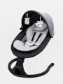 Электронные качели детские Amarobaby Funny swing, черный