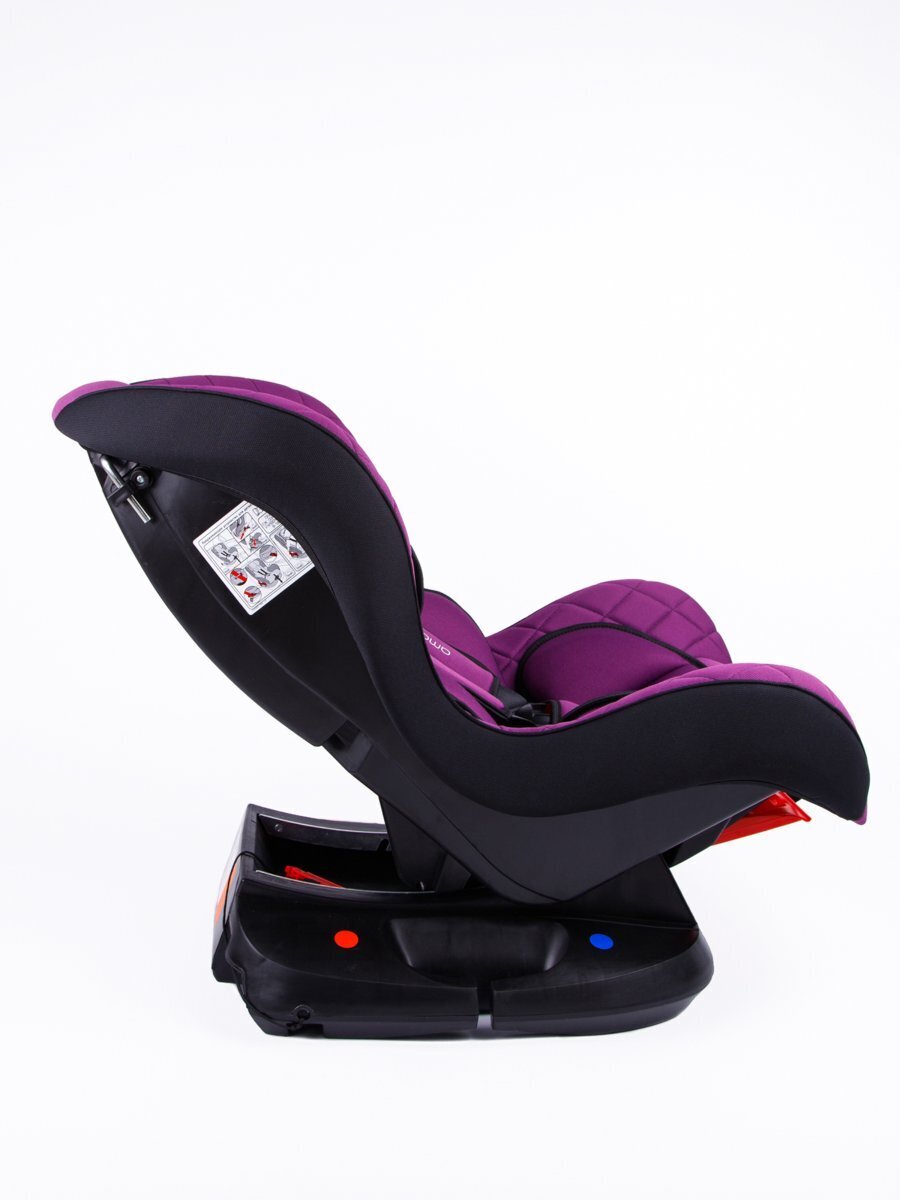 Автокресло детское AMAROBABY Safety, группа 0+/I, (фиолетовый)