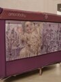 Манеж-кровать Amarobaby MULTIFORM (Flowers) прямоугольный, фиолетовый