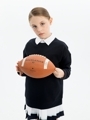 Свитшот детский Amarobaby Study Hip, черный, размер 146