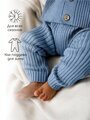 Штаны вязанные детские Amarobaby Pure Love Comfy, голубой