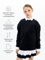 Свитшот детский Amarobaby Study Hip, черный, размер 146