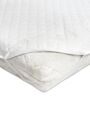 Наматрасник стёганный AMARO HOME Comfort Line ультрастеп 160х200, с резинками по углам, белый