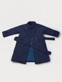 Пальто стёганое для девочек AmaroBaby TRENDY, синий, 134-140