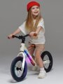 Двухколесный беговел Amarobaby Tornado, молочный