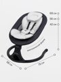 Электронные качели детские Amarobaby Funny swing, черный
