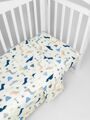 Комплект в кроватку 3 предмета AmaroBaby BABY BOOM Little dino, бежевый