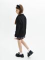 Пиджак Amarobaby Pure Love School, вязаный, черный, размер 134-140