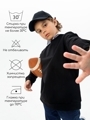 Свитшот детский Amarobaby Study Hip, черный, размер 146